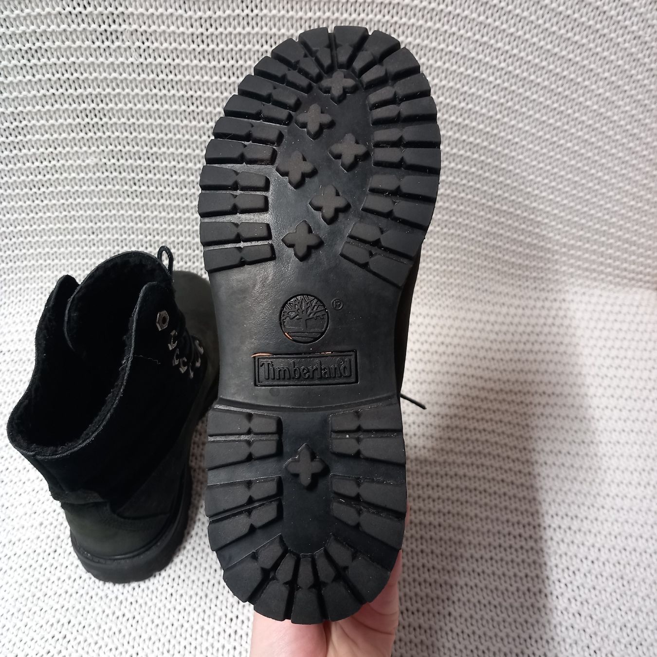Timberland Damenschuhe: Timberland Boots Stiefeletten Gr.37.5 schwarz – Gebraucht aus Gwatt (Thun) von umwelt-brocki 5