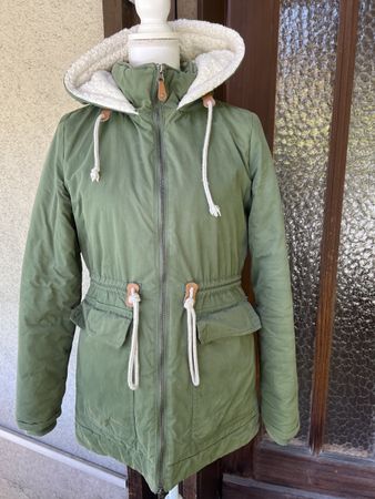 TwinTip Winterjacke, Olivgrün, Grösse S