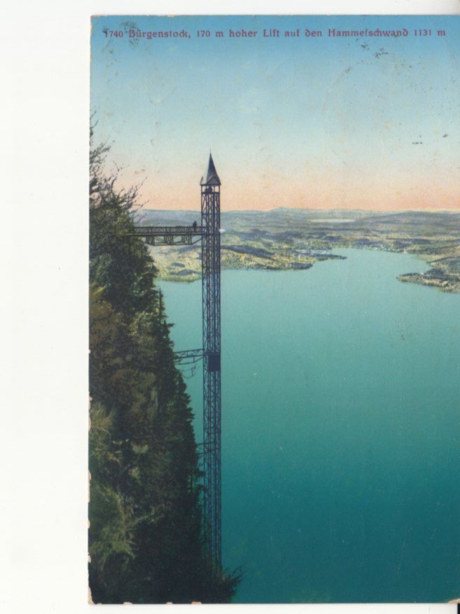 Ansichtskarten: Bürgenstock 1919 – Gebraucht aus Bürglen TG von StampGraf