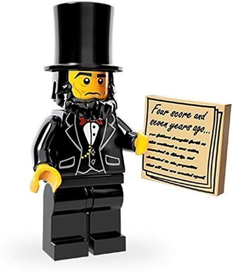 Lego Movie minifigur Abraham Lincoln 1
