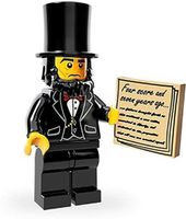 Lego Movie minifigur Abraham Lincoln