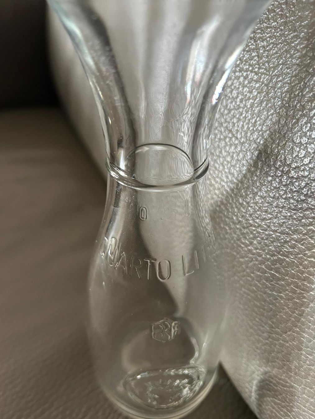Caraffe: Caraffa in vetro "quarto di litro" – Usato da Melano venduto da H-Sara 1