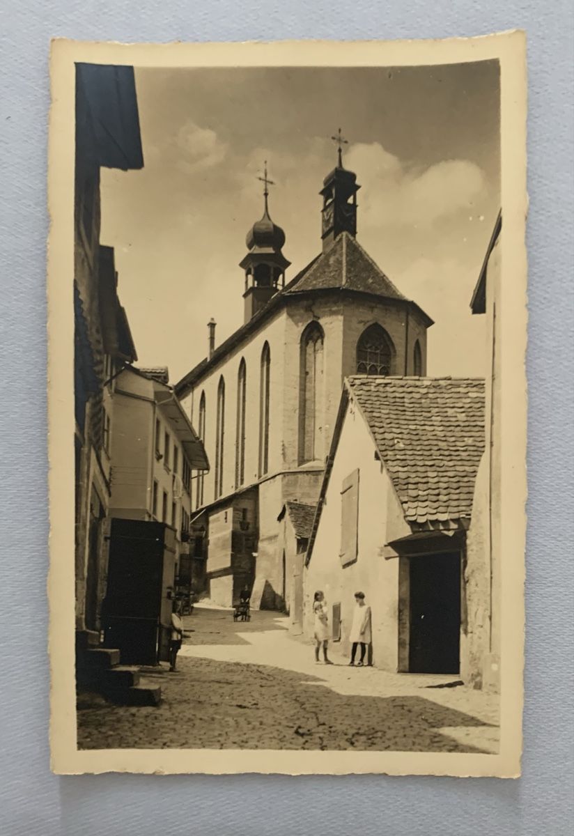 Cartoline postali: Ansichtskarten Schweiz - Auquartier Freiburg/Fribourg – Usato da Düdingen venduto da polytropon_5 1