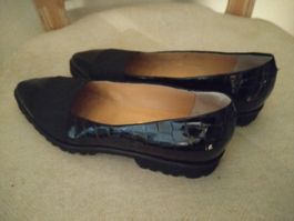 Chaussure ballerine cuir noir 38.5