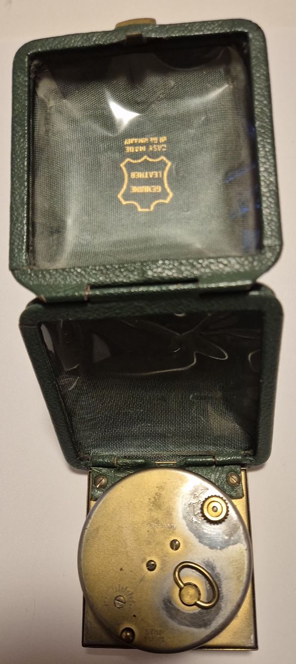 Wecker: Réveil de voyage Jerger 2-Tone vintage – Gebraucht aus Genève von BKYB 4