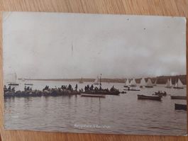 Ansichtskarte einer Regatta in Genf von 1914