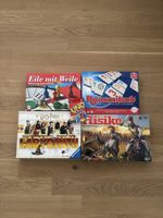Spieles Labyrinth, Eile mit Weile, Rummikub, Risiko, Uno