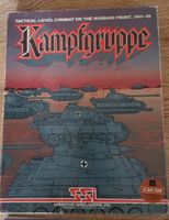 Kampfgruppe SSI 5.25" Disk Big Box Commendore 64 C64 1985