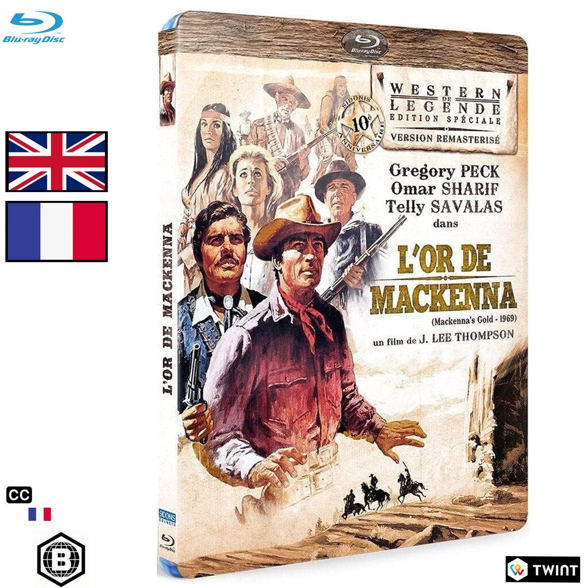 Tutti i DVDs: L'or de Mackenna (1969) - Blu-ray – Usato da Semsales venduto da __Florian__