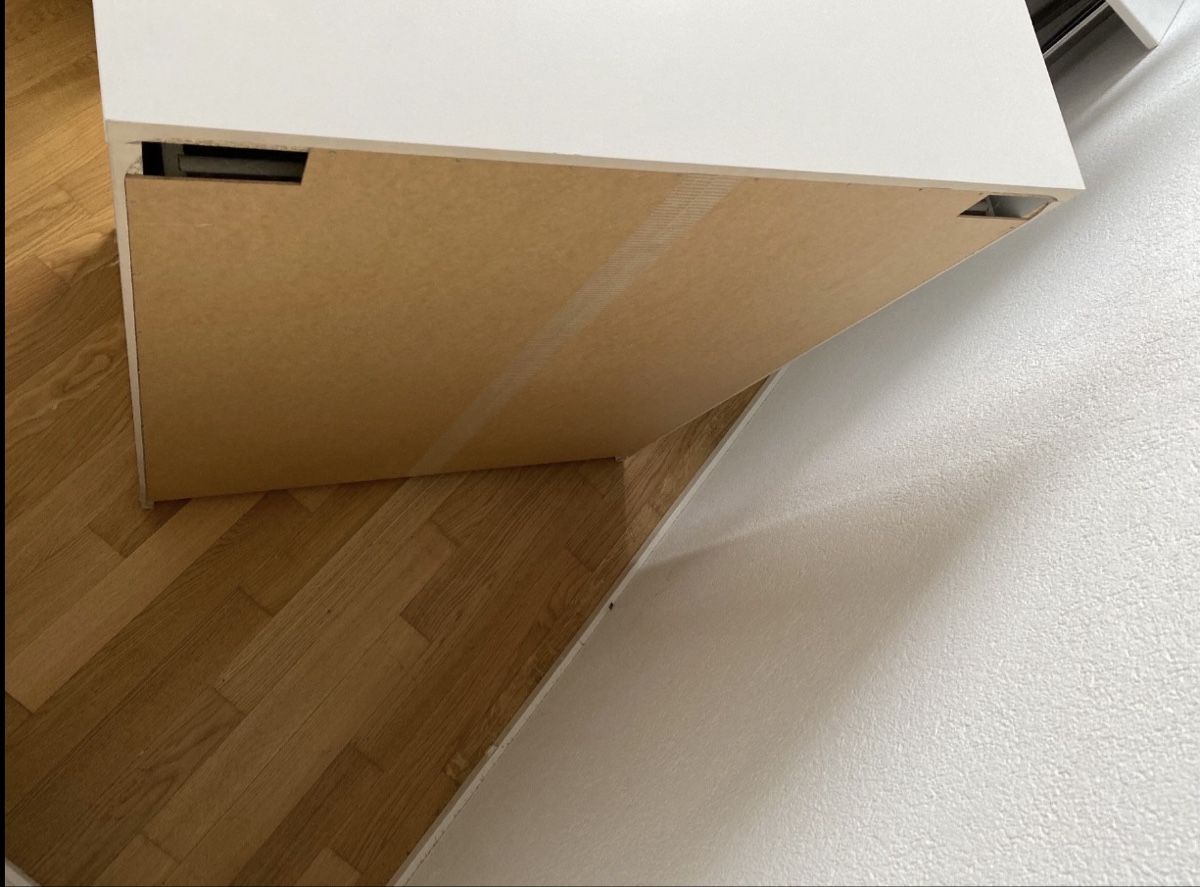 Cassettiere: MALM Kommode mit 4 Schubladen, weiss, 80x100 cm – Usato da Embrach venduto da siiviisii 3