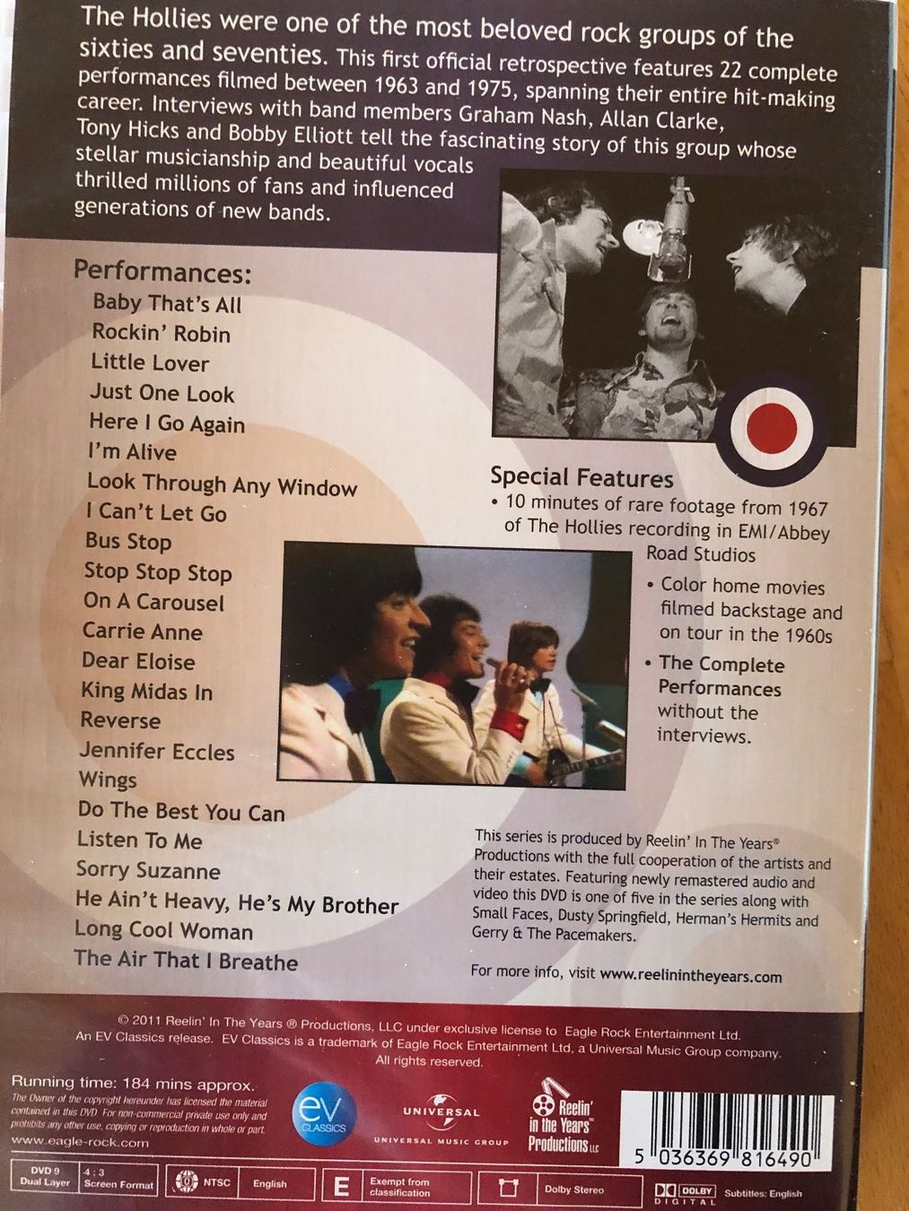 Tutti i DVDs: Herman's Hermits, Small Faces, Hollies DVDs – Usato da Niederhasli venduto da Hsoz 5