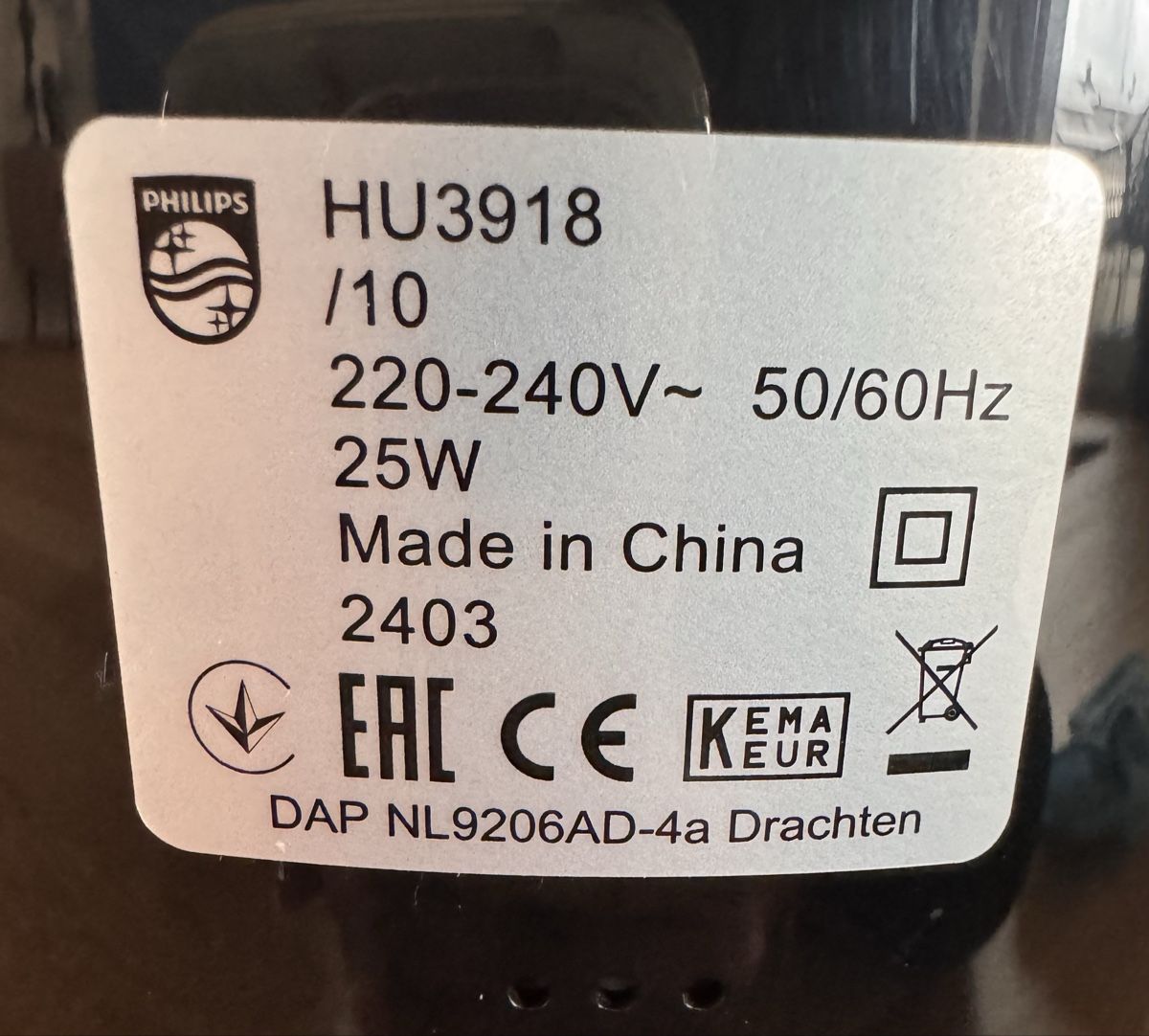 Philips Umidificatori d'aria: Philips Luftbefeuchter HU3918 - Top Zustand – Nuovo (secondo la descrizione) da Rickenbach LU venduto da Mita.Chris 3