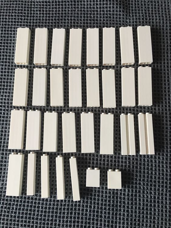 1000 weiße lego steine LEGO Weisse Hoch Steine (Gebraucht) in Gelterkinden für CHF 7 – mit