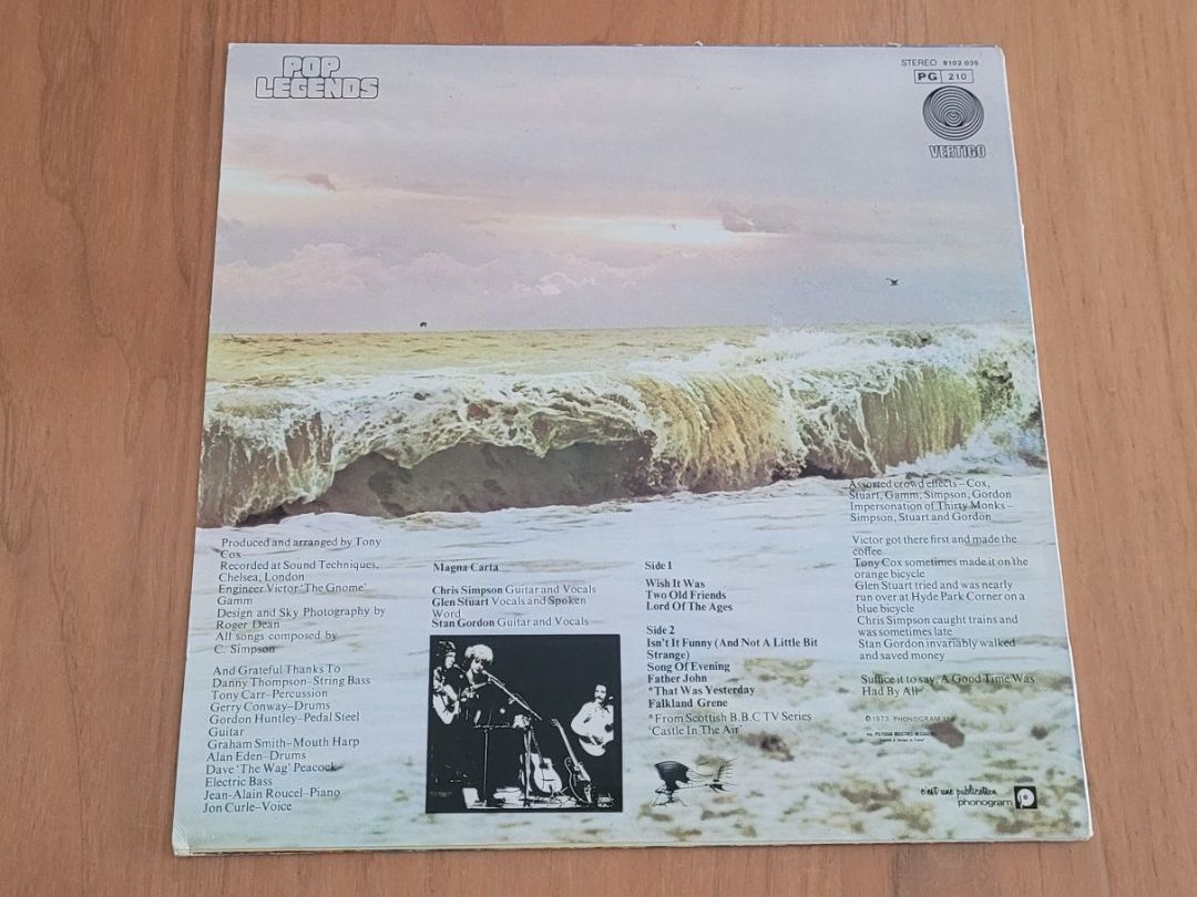 Schallplatten: LP  Magna Carta – Gebraucht aus Martigny von MZ-67 1