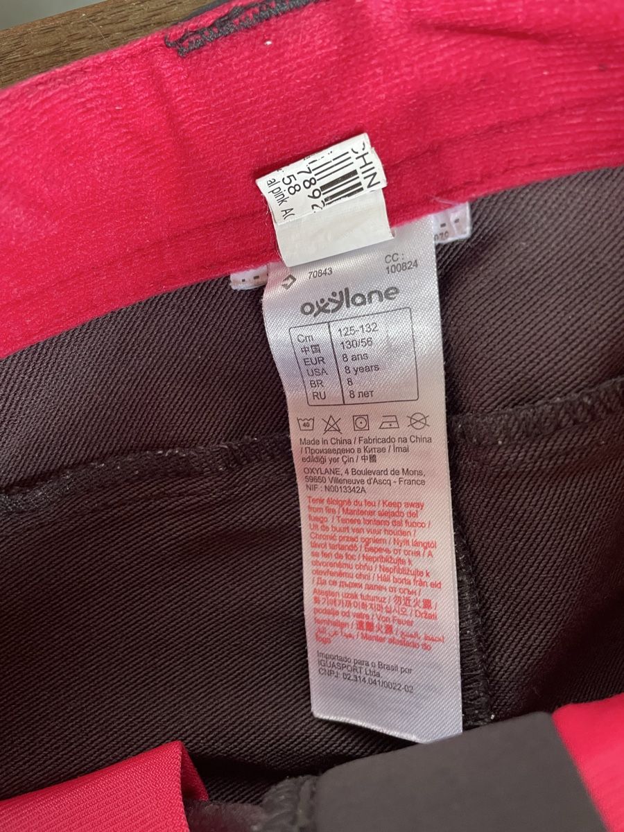 Decathlon Pantaloni: OxyLane Softshellhose Winterhose, Grösse 128 – Usato da Bern venduto da brup 5