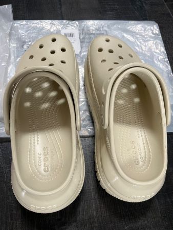 CROCS CLASSIC MEGA CRUSH UNISEX - Pantolette / 38-39 bone