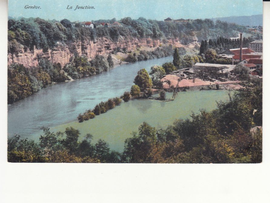 Cartoline postali: Genève La Jonction ca. 1910 – Usato da Bürglen TG venduto da StampGraf