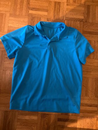 Polo bleu turquoise, idéal pour l'été - Taille 10-12☀️