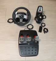 Logitech G27 Lenkrad komplett (+ Motor Cycle-Mod 3D Druck)
