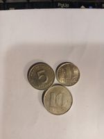 Lot de pièces de monnaie RDA vintage - collection rare