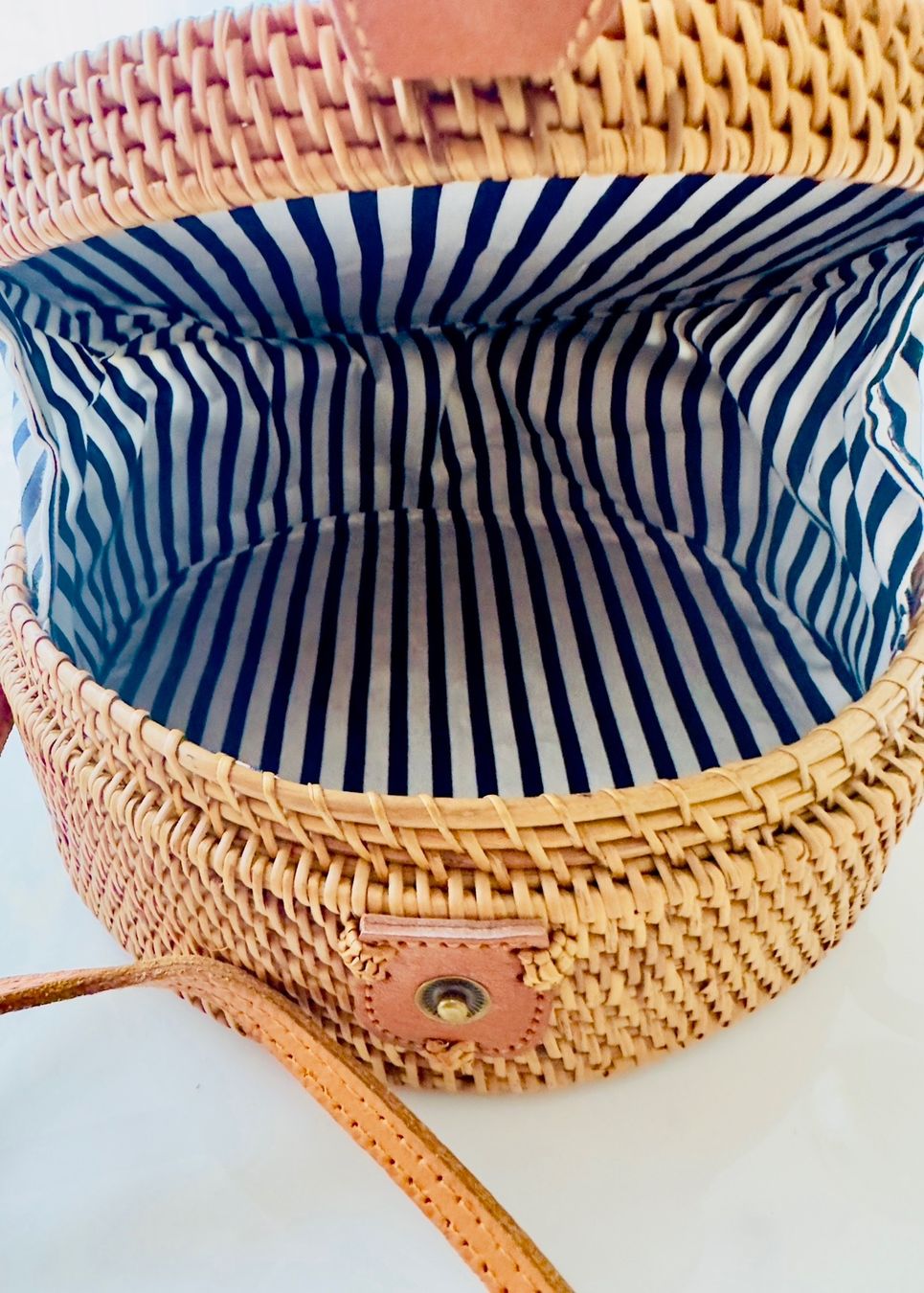 Borse da donna: Rattan Tasche "White Flower" – Nuovo e nell'imballaggio originale da Bülach venduto da duffy_fashion_avenue 2
