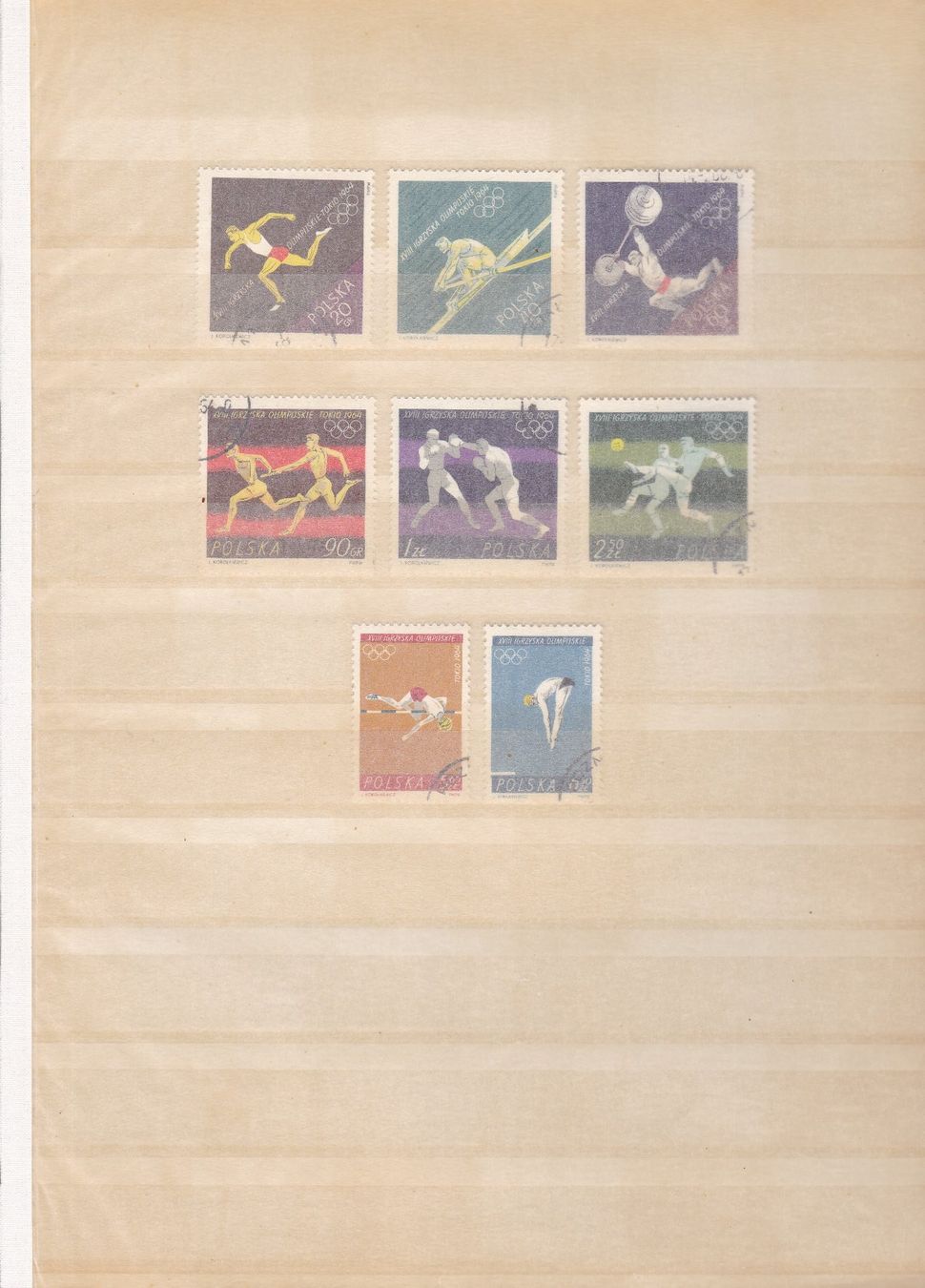 Tous les timbres: POLEN 1964 – D'occasion à Gretzenbach par Sikim
