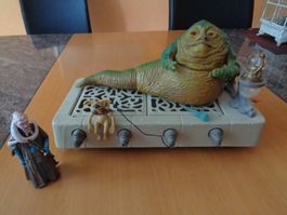 Star Wars Hasbro  Jabba mit Tron