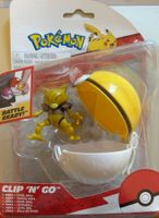 Pokemon Clip N Go Figur Abra mit Levelball neu mit OV