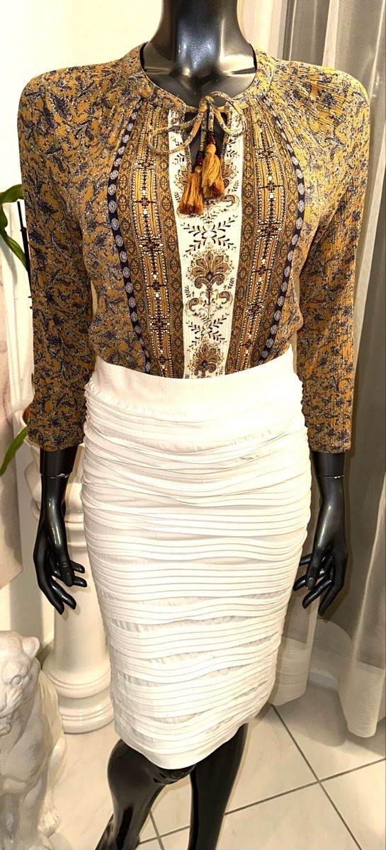 Camicette: MASON&BELLE BOHO BLUSE GR. M neuwertig – Nuovo (secondo la descrizione) da Unteraegeri venduto da MH203 2