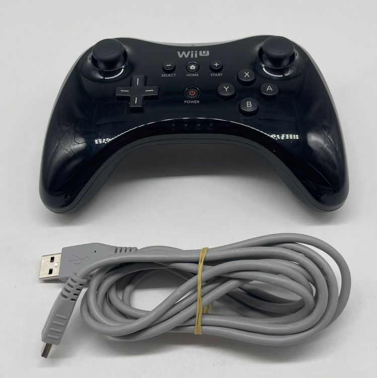 Nintendo Wii U Pro Controller / Gamepad (mit Ladekabel) | Kaufen auf ...
