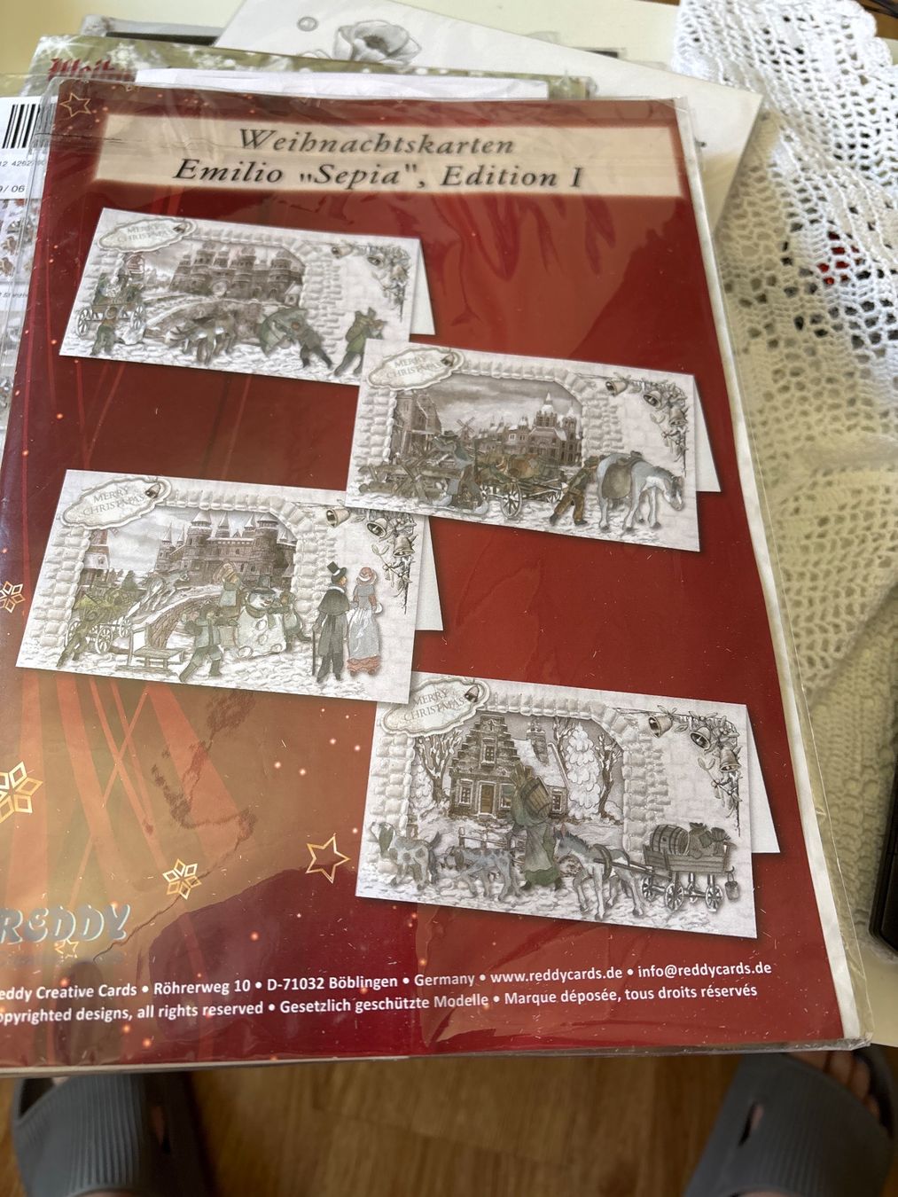 Kit bricolage: 20x 3D-Karten zum basteln – Nuovo e nell'imballaggio originale da Amriswil venduto da SCHLOSSGEISTLI 1