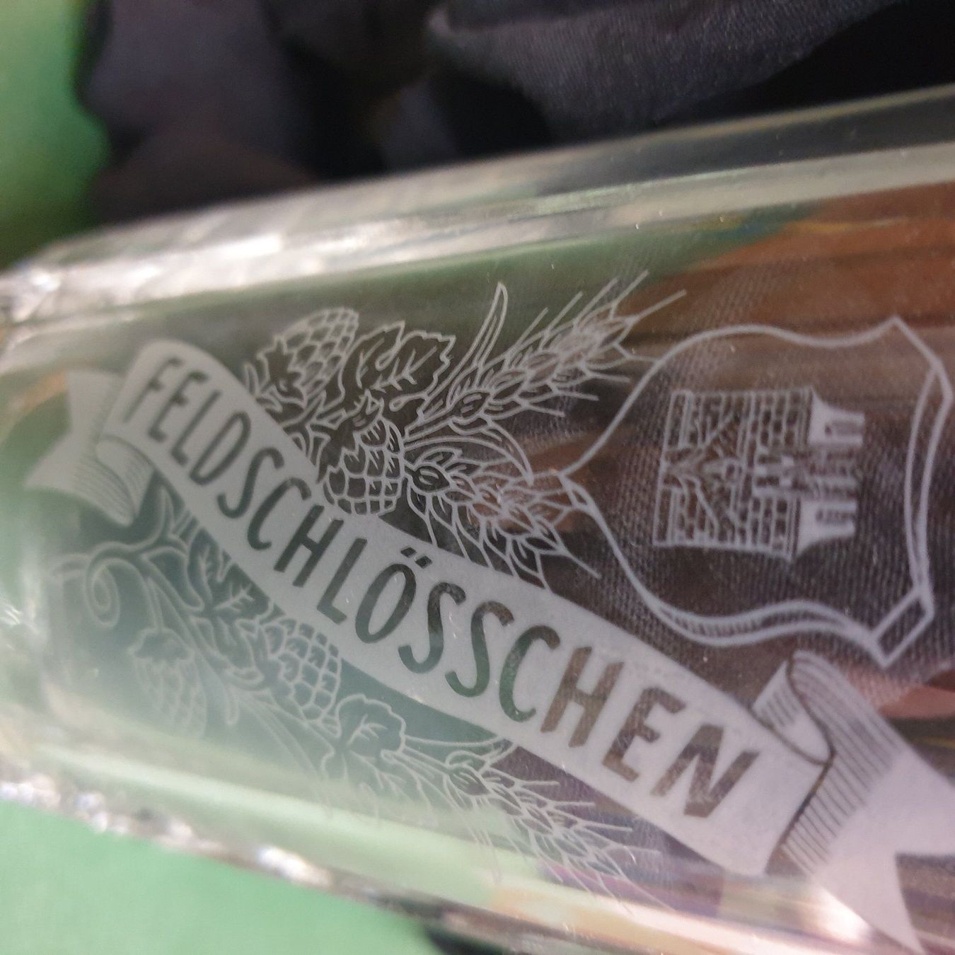 Feldschlösschen Bicchieri: Bierglas Humpen Feldschlösschen – Usato da Wildhaus venduto da enzian66 1