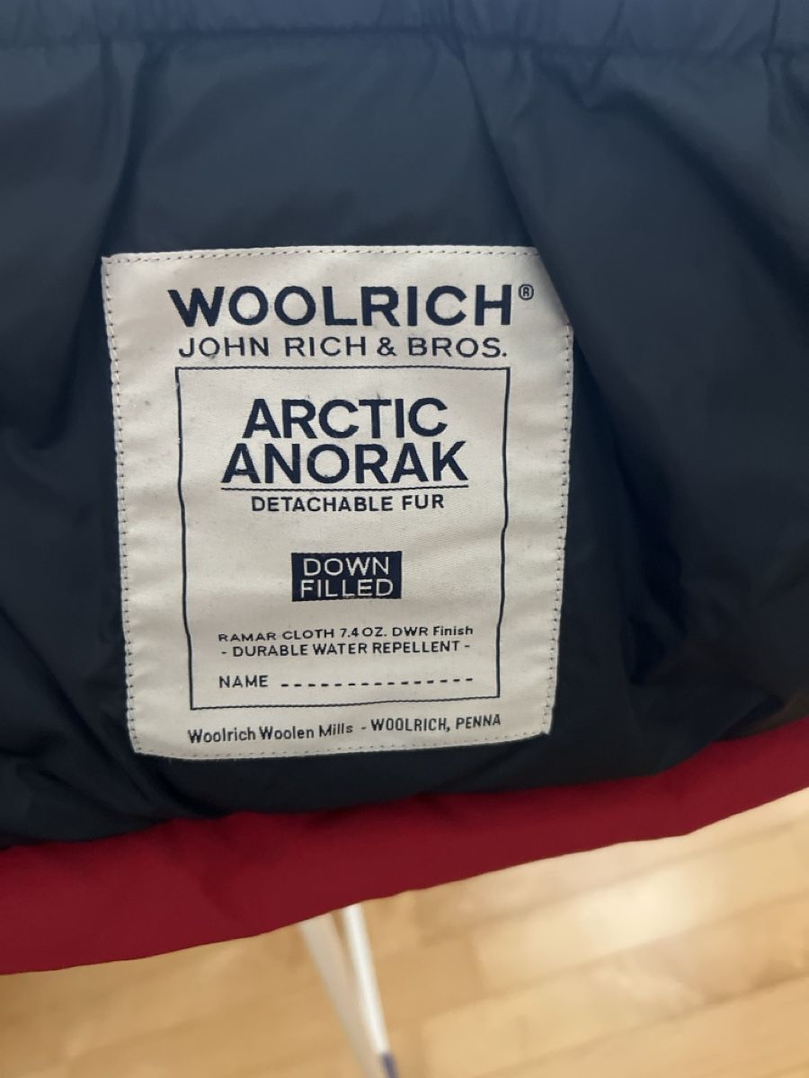 Woolrich Cappotti: Parka Woolrich Red – Usato da Seuzach venduto da vincent.c 1