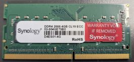 Synology DDR4 2666 4GB CL19 ECC