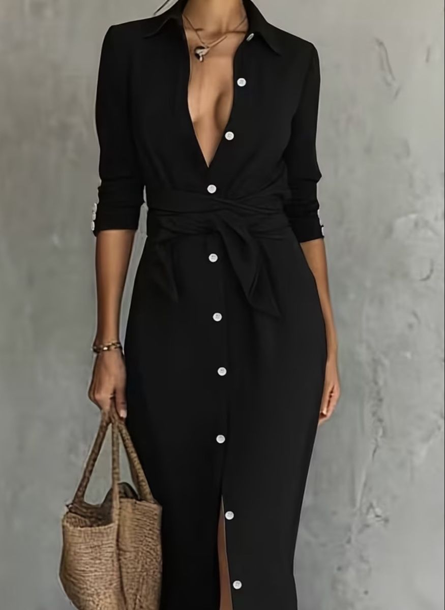 Vestiti: Chic Maxi Abito camicetta di viscosa e cotone-tg M/L-nuovo – Nuovo e nell'imballaggio originale da Gordevio venduto da LanaZimm 2