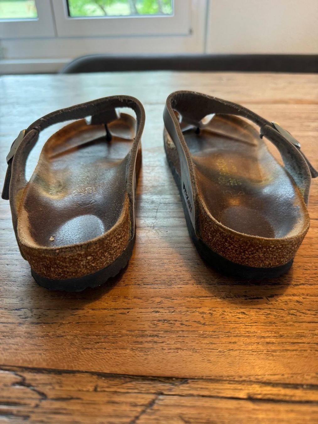 Birkenstock Chaussures femmes: Birkenstock Gizeh Grau. Gr. 39. Weite: Normal. – D'occasion à Zürich par Sunnyflower97 5