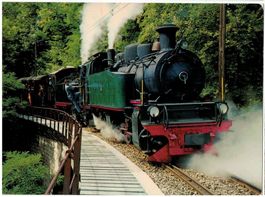 Train touristique Blonay-Chamby-Montreux, circulée 1977