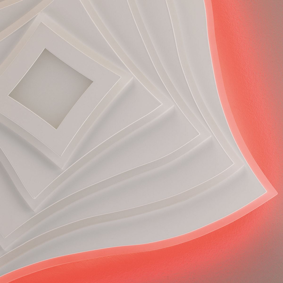 Lampadari & plafoniere: LED Deckenleuchte, Dimmer, 50 cm x 50 cm – Nuovo (secondo la descrizione) da Kreuzlingen venduto da Smart-Light 6