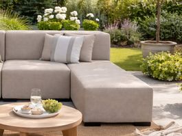 Gartenlounge wetterfest Sunbrella neu beige Carbon