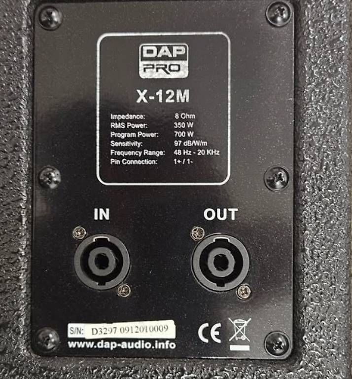 Haut-parleurs: Set enceinte musique live DAP Pro X-12 – D'occasion à Fribourg par Selimta 3