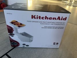 KitchenAid Fleischwolf und Pürieraufsatz neu