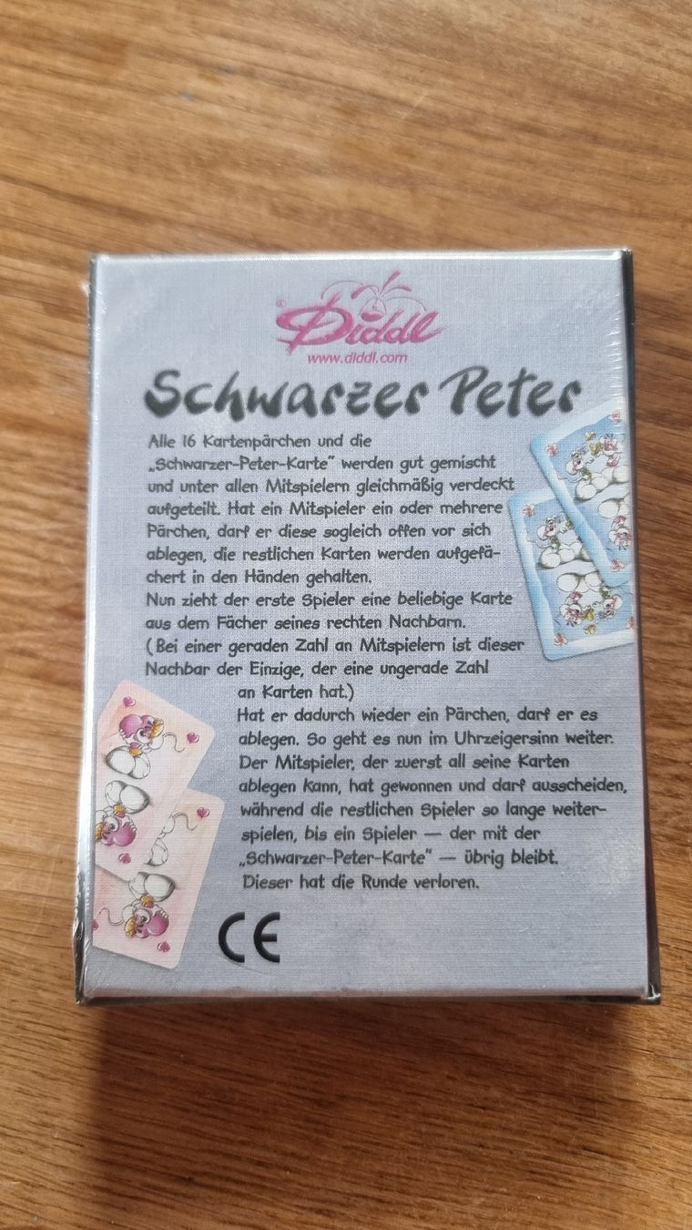 Jeux: Diddl Schwarzer Peter neu und originalverpackt – Neuf avec emballage d'origine à Langnau Am Albis par cholito93 1