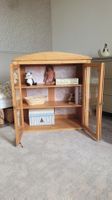 holz Vitrine antik