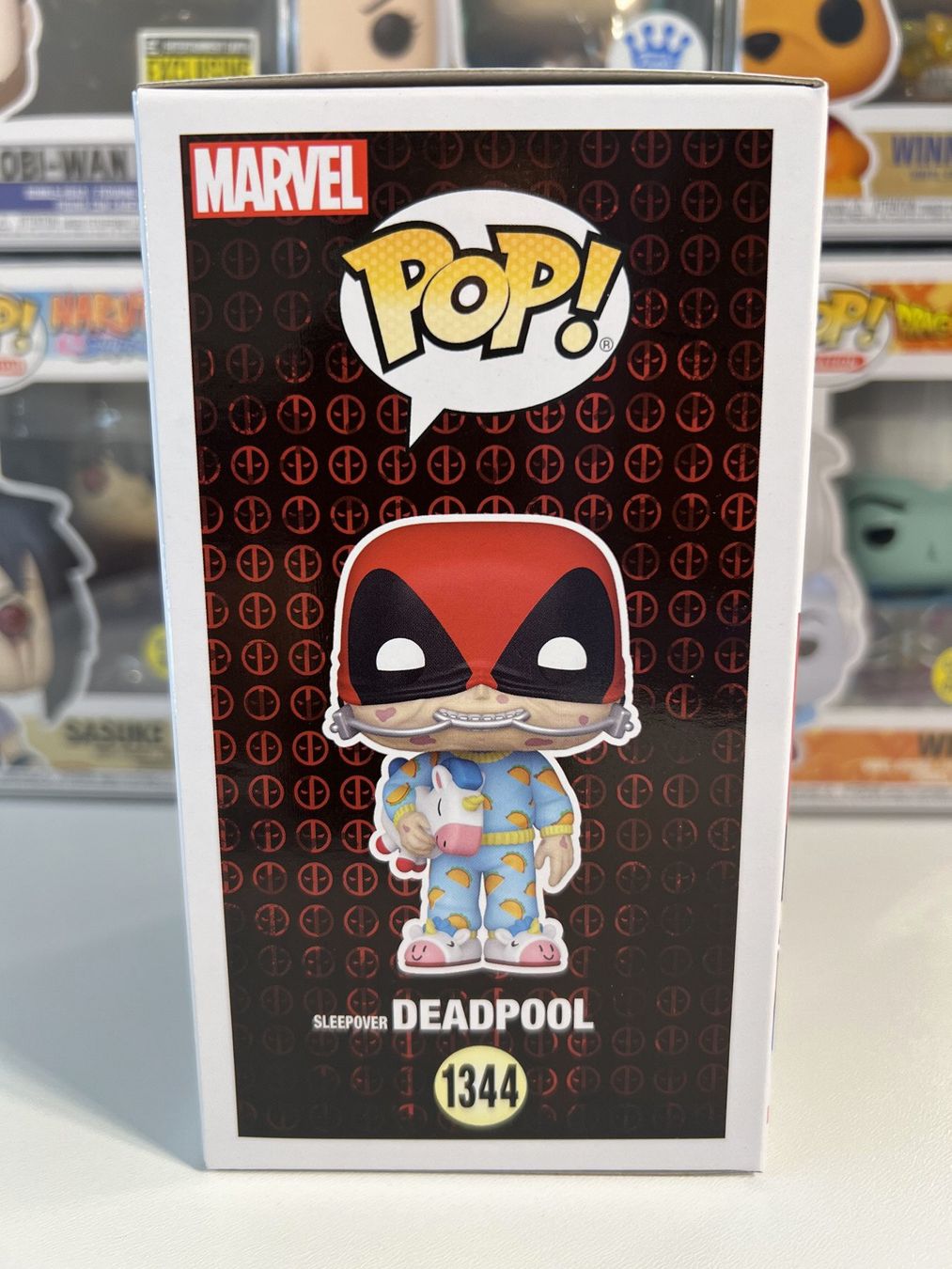 Funko Statuette: Funko POP! Deadpool Parody Sleepover Deadpool – Nuovo e nell'imballaggio originale da Le Mouret venduto da perfectbijou 1