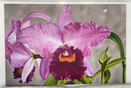 Einzigartiges Ölgemälde auf Leinwand 210 x 140 x 4.6 cm