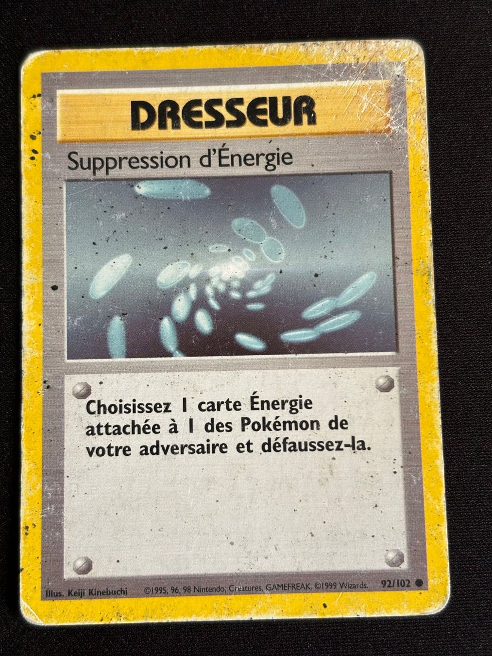 Pokémon Sammelbilder & Trading cards: Pokemon Suppression Energie - Set de Base 92/102 - Français – Gebraucht aus Bern von Big_GS