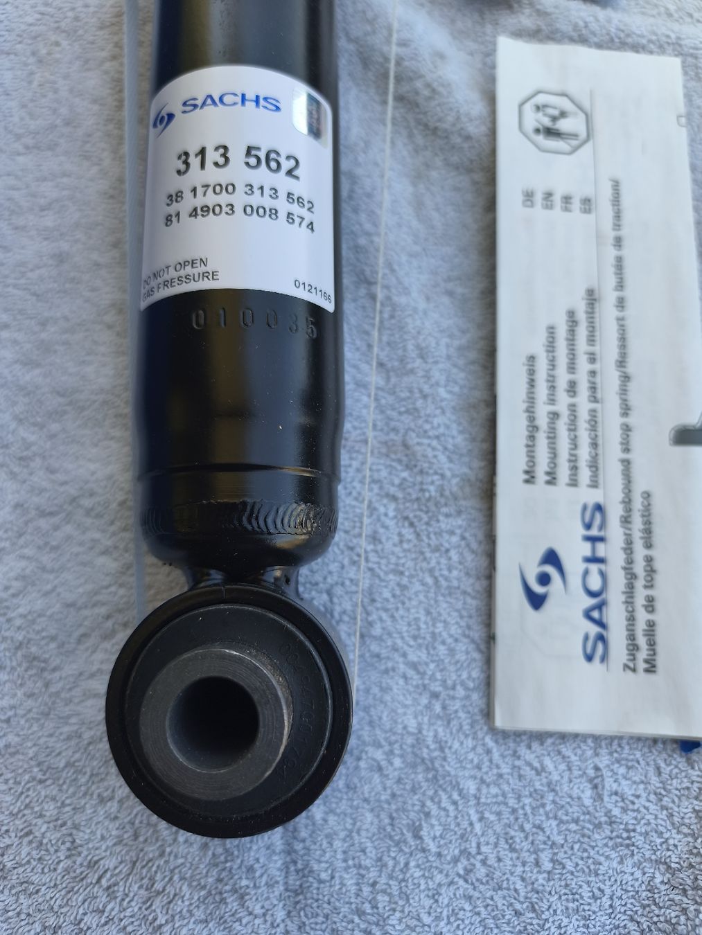 Tutti pezzi di ricambio auto: Stossdämpfer Sachs NEU – Nuovo e nell'imballaggio originale da Recherswil venduto da Sruscha58 3