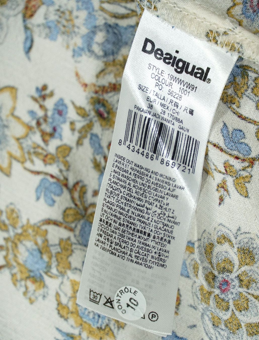 Desigual Vestiti: Desigual Hemdblusen Sommerkleid – Usato da Meggen venduto da 1Class2Hand 8