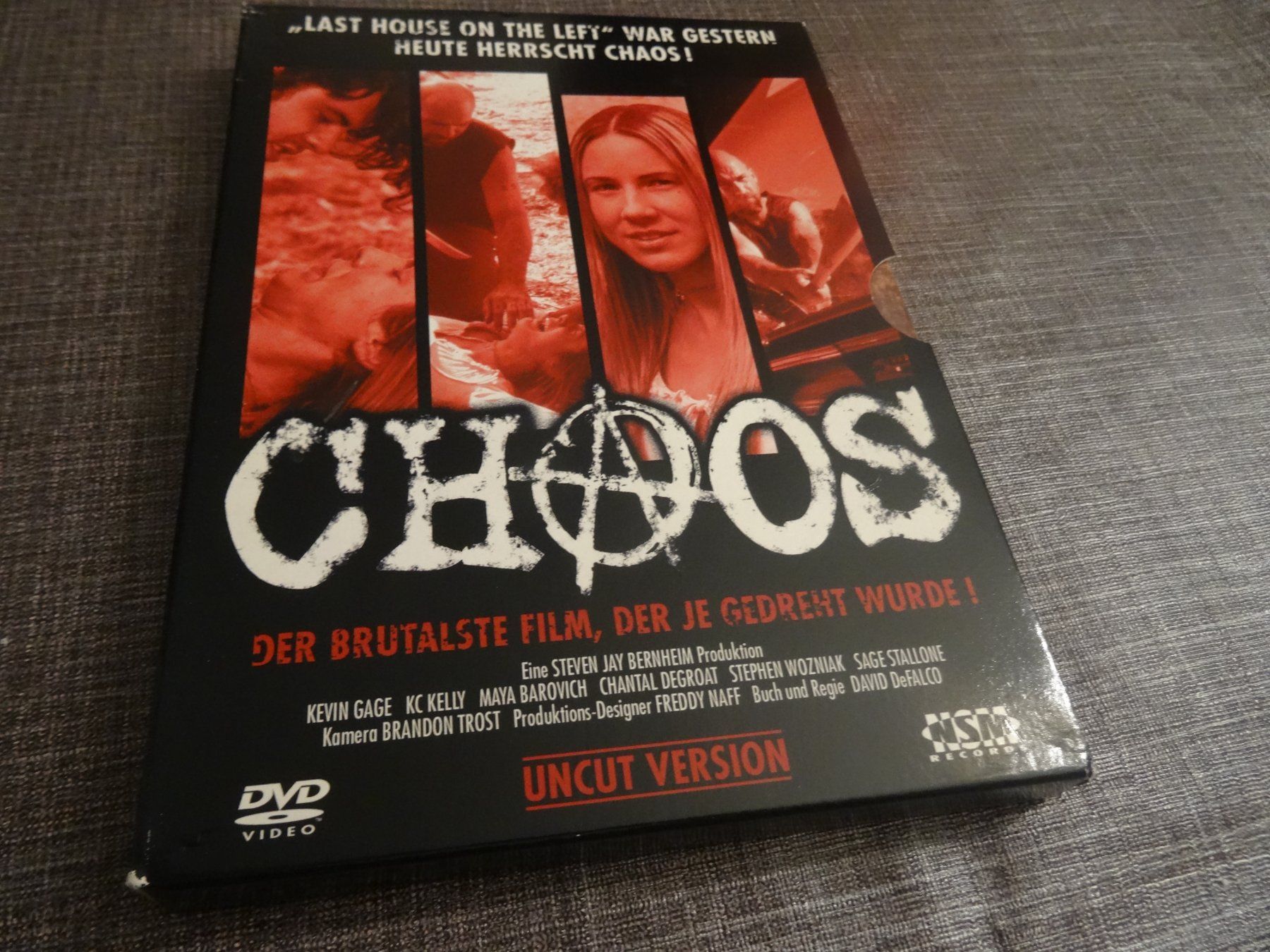 Tous les DVDs: DVD Chaos Uncut Version – D'occasion à Olten par Disc-Verkauf