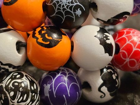 🎃 Halloween Hexen Piraten Armband Kugeln Kinder Spaß